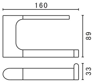 Держатель туалетной бумаги Art&Max Platino AM-E-3983AL хром